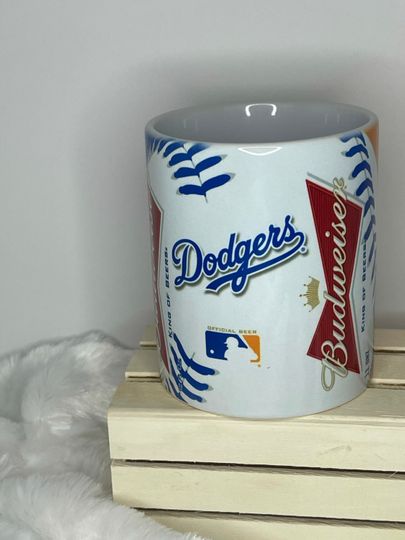 Handmade Dodgers Coffee Mug