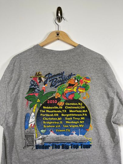 Vintage 2010 Jimmy Buffet Graphic Tee