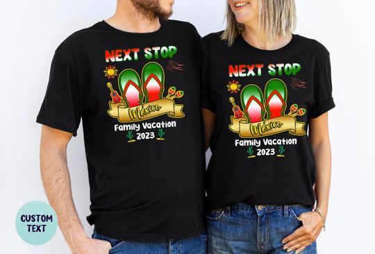 Summer Trip Shirt - Mexico Family Trip T-Shirt