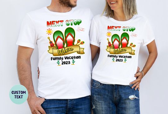 Summer Trip Shirt - Mexico Family Trip T-Shirt