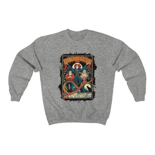 Sanderson Sisters Sweatshirt Halloween Sweatshirts
