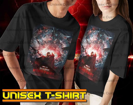 Scarlett and sorcerer  doctor strange shirt