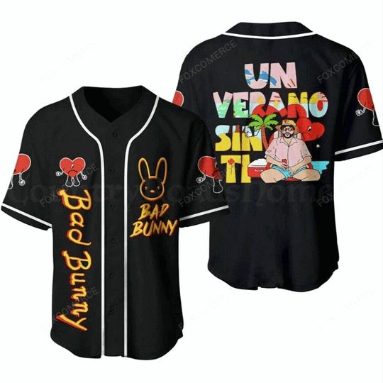 Bad Bunny Baseball Jersey
