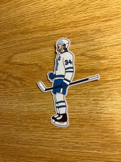 Auston Matthews Sticker Toronto Maple Leafs Water Resistant