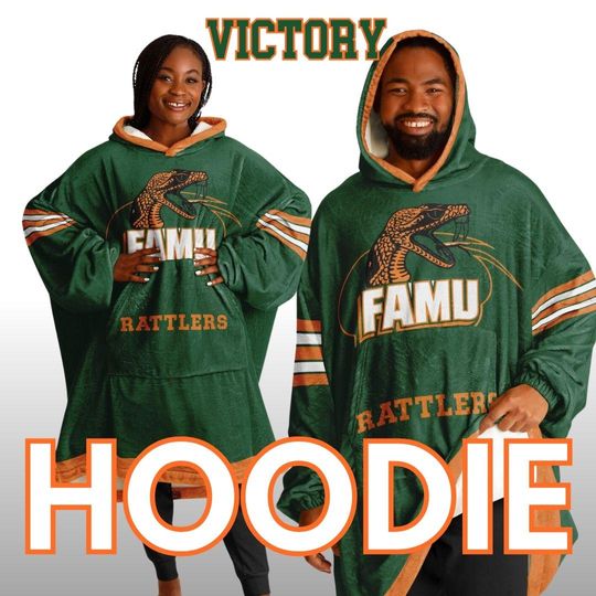 Blanket Hoodie: Venom Green Varsity Jacket, Game Day Wear