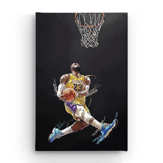 Lebron James Dunk Poster