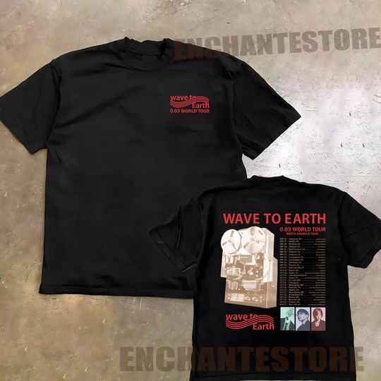 Wave To Earth 0.03 Tour 2024 Hoodie, Wave To Earth Kpop Sweatshirt, Wave to Earth Band T-shirt, Wave To Earth 2024 Concert Shirt, W2e Merch