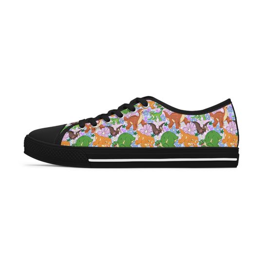 Land Before Time Women's Low Top Sneakers