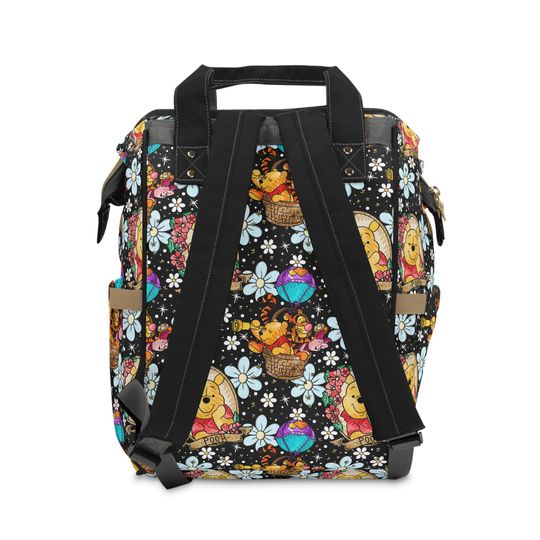 Winnie the Pooh Sketchbook Multifunctional Diaper Backpack