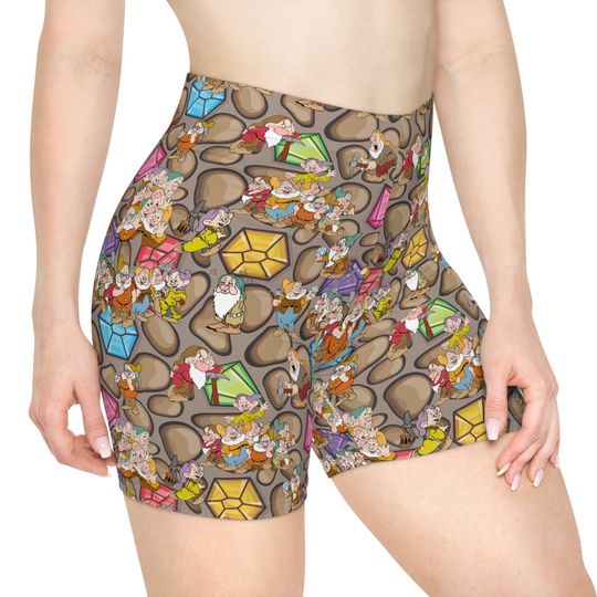 Seven Dwarfs Women's Biker Shorts