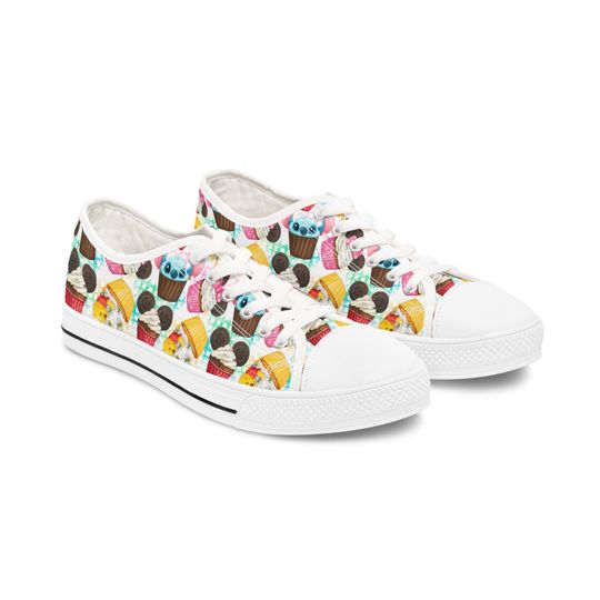 Disney Cupcakes Women's Low Top Sneakers