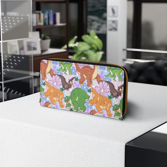 Land Before Time Leather Wallet