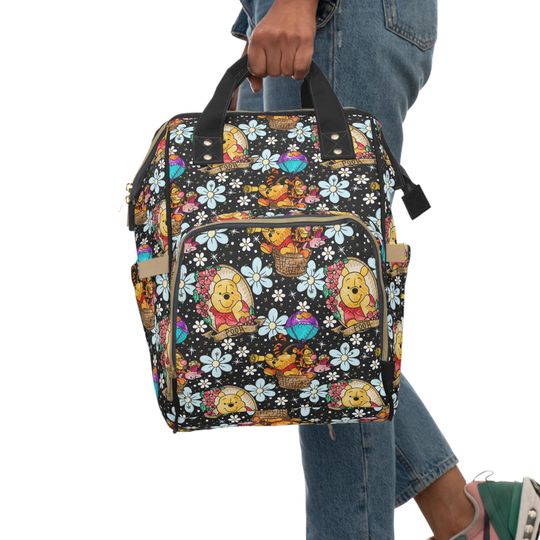 Winnie the Pooh Sketchbook Multifunctional Diaper Backpack