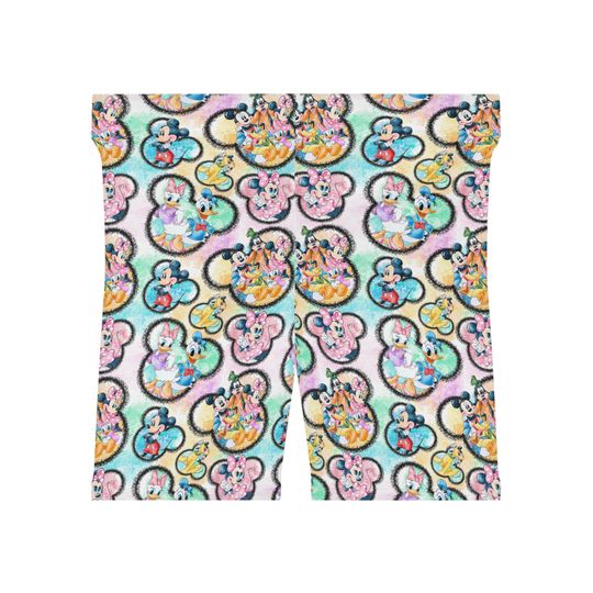 Mickey Mouse & Friends Women's Biker Shorts