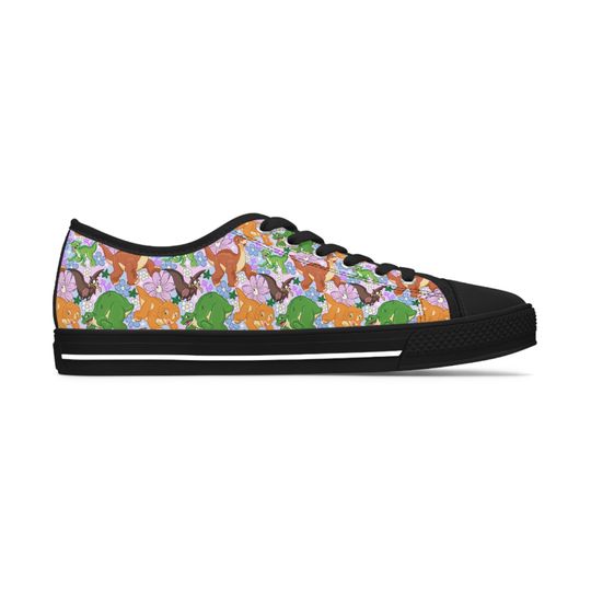 Land Before Time Women's Low Top Sneakers