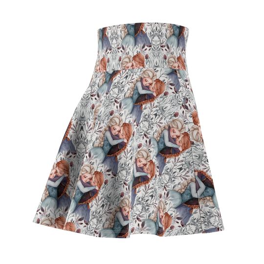 Anna & Elsa Women's Skater Skirt