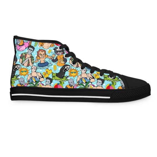 Horror Summer High Top Sneakers