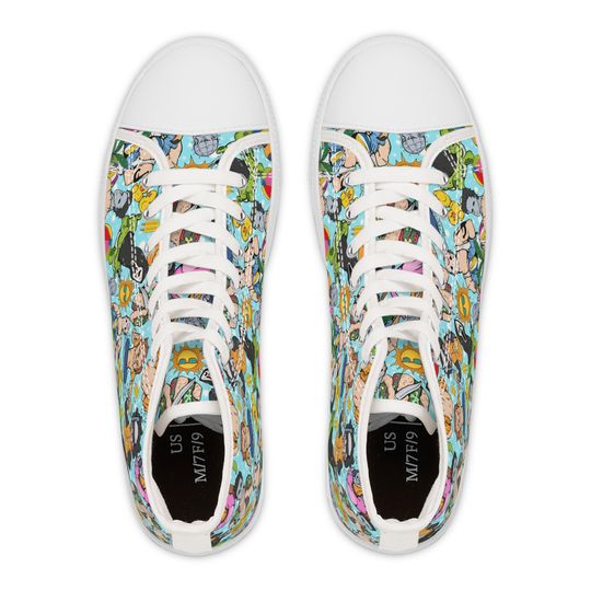 Horror Summer High Top Sneakers