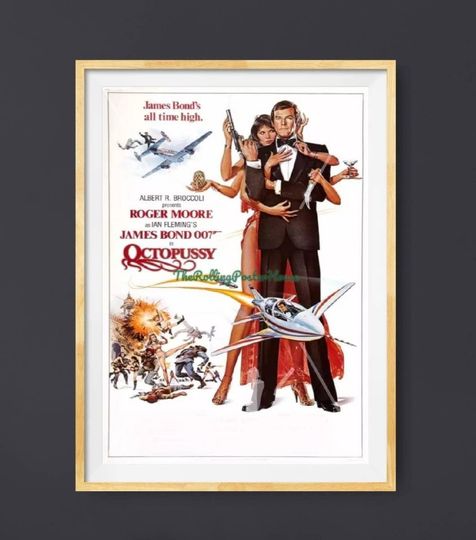 James Bond Vintage Movie Poster