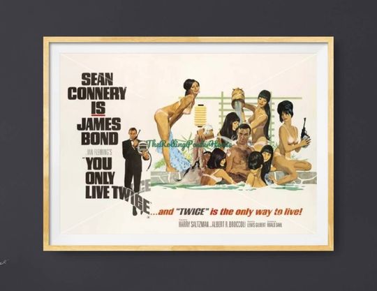 James Bond Vintage Movie Poster