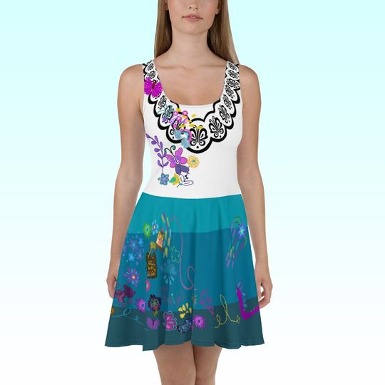 Mirabel Madrigal Encanto Skater Dress