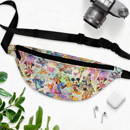 Disney Character Doodles - Fanny Pack