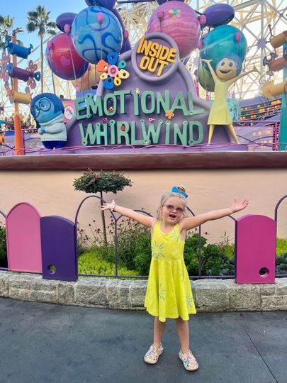 Joy - Inside Out - Disney Bounding - Pixar - Kid's Sleeveless Dress