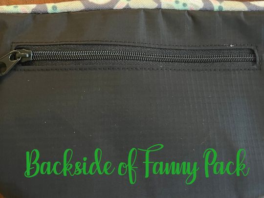 Rainbow Mickey Ear Confetti- Fanny Pack