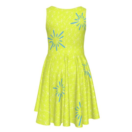 Joy - Inside Out - Disney Bounding - Pixar - Kid's Sleeveless Dress