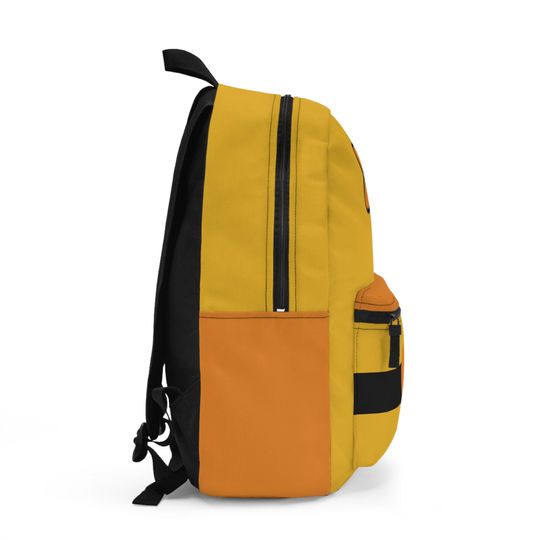 Yellow Backpack Goofy Disney School Backpack