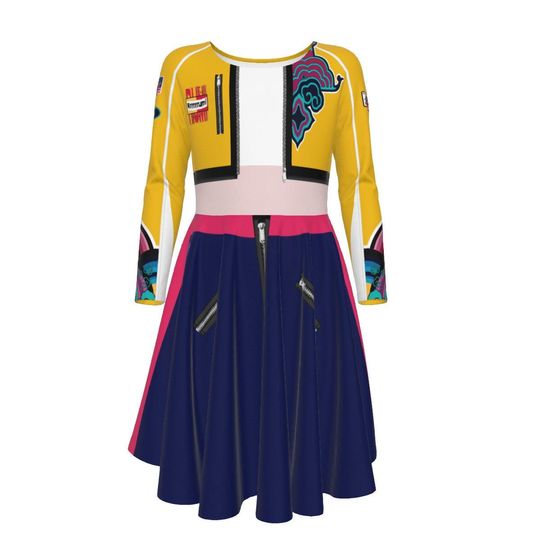 Rumi Demon Hunter Kid's Long Sleeve Dress