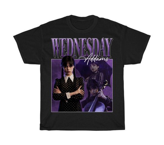 Nevermore Academy Shirt, Wednesday Addams T Shirt