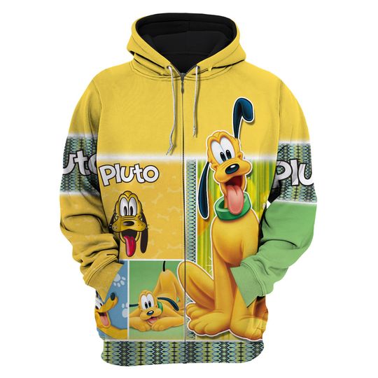 Disney Pluto Dog | Disney 3D Hoodie