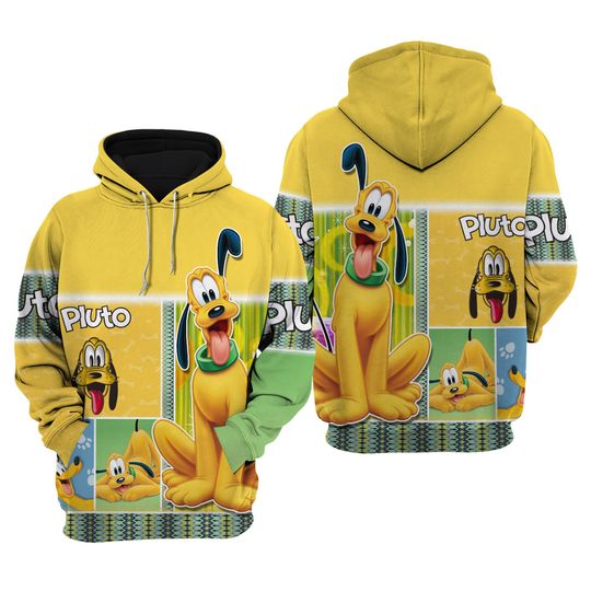 Disney Pluto Dog | Disney 3D Hoodie