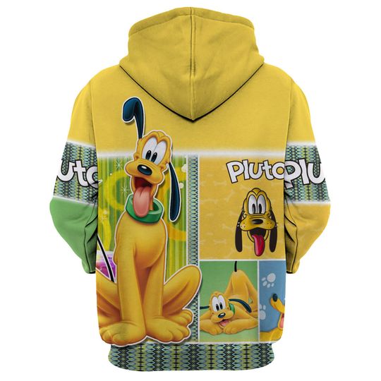 Disney Pluto Dog | Disney 3D Hoodie