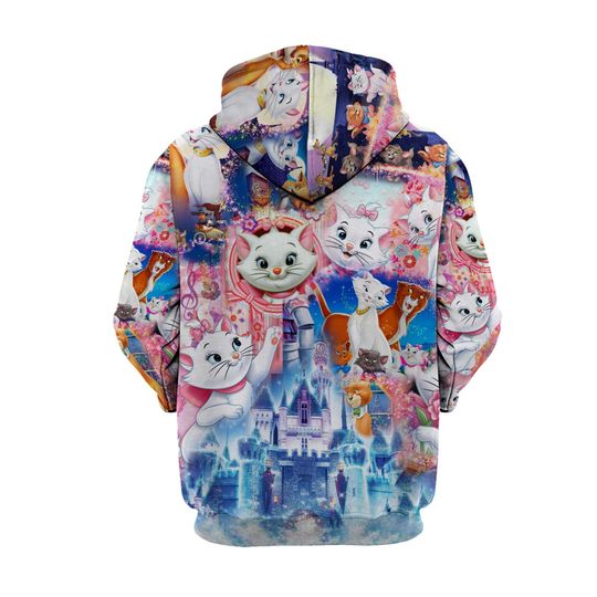 Its Magic The Aristocats Marie Cat | Disney 3D Hoodie