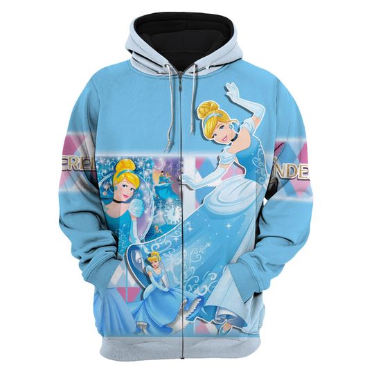 Cinde Disney Princess | Disney 3D Hoodie