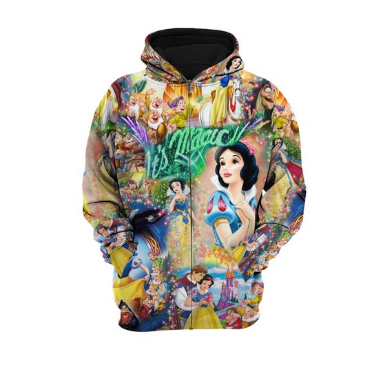 Its Magic Snow White & The Seven Dwarfs | Disney 3D Hoodie