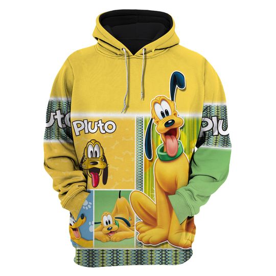 Disney Pluto Dog | Disney 3D Hoodie