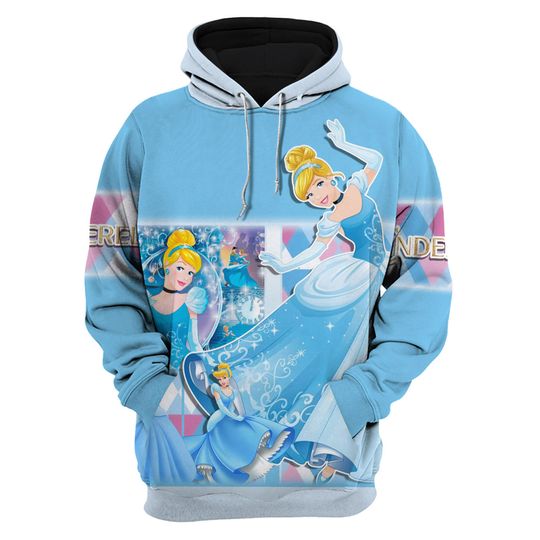Cinde Disney Princess | Disney 3D Hoodie