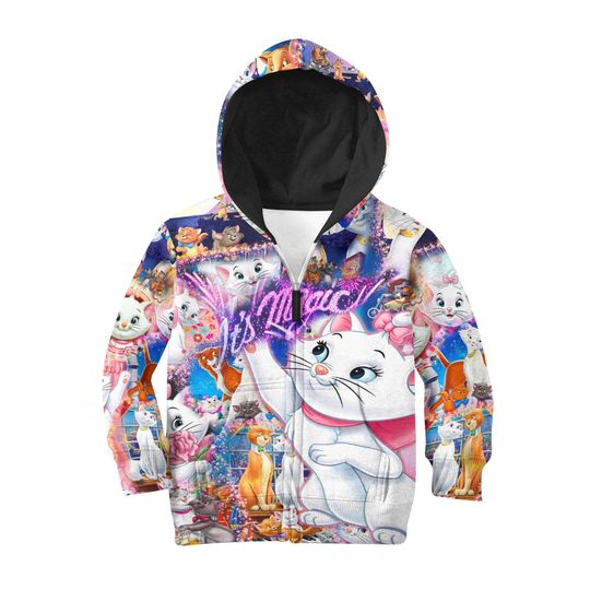 Its Magic The Aristocats Marie Cat | Disney 3D Hoodie