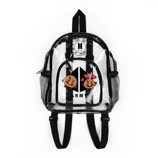 BTS Comeback Tour 2026 Clear Stadium Backpack, Concert Approved, Army, Bts Concert Bag, Kpop Merch, Bangtan, Stadium Bag, Stadium Approved