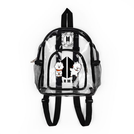 BTS Comeback Tour 2026 Clear Stadium Backpack, Concert Approved, Army, Bts Concert Bag, Kpop Merch, Bangtan, Stadium Bag, Stadium Approved