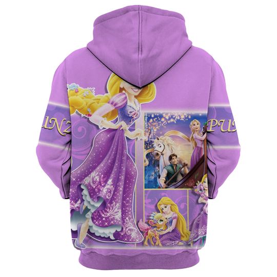 Rapunzel Tanged | Disney 3D Hoodie