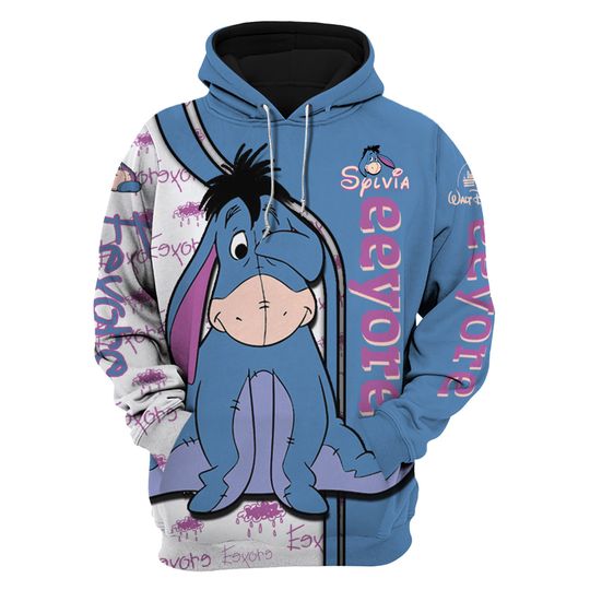 Eeyore Winnie The Pooh | Disney 3D Hoodie
