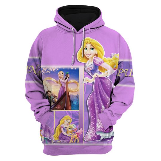 Rapunzel Tanged | Disney 3D Hoodie