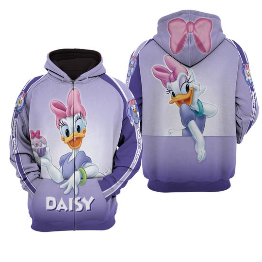 Daisy Duck | Disney 3D Hoodie