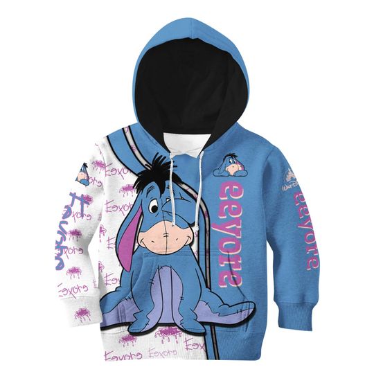 Eeyore Winnie The Pooh | Disney 3D Hoodie