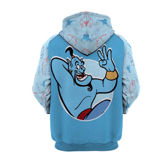 Genie My Emotions Disney 3D Printed Hoodie