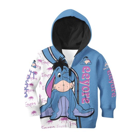Eeyore Winnie The Pooh | Disney 3D Hoodie